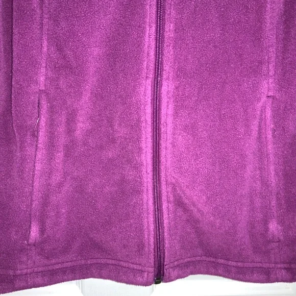Columbia Women's Maroon Fleece Jacket - Picture 3 of 8